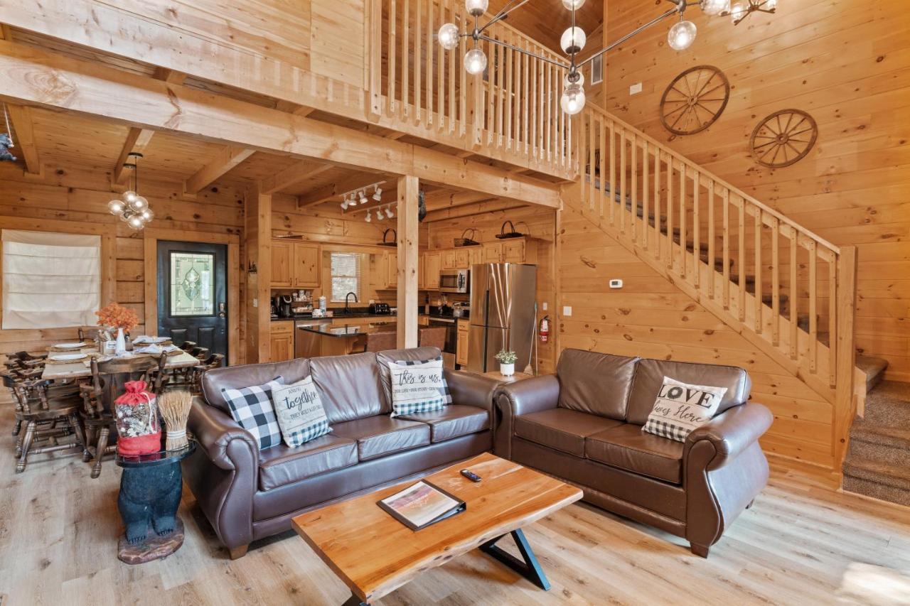 Mountain View 5 Bdrm Gatlinburg Cabin Near Downtown Arts المظهر الخارجي الصورة