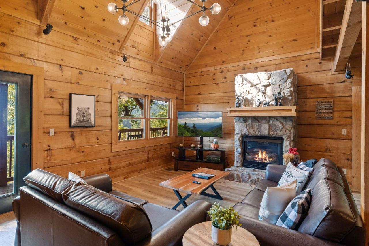 Mountain View 5 Bdrm Gatlinburg Cabin Near Downtown Arts المظهر الخارجي الصورة